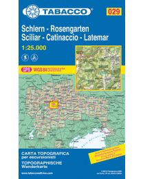 029 "Sciliar / Schlern, Catinaccio / Rosengarten, Latemar, Regglberg"